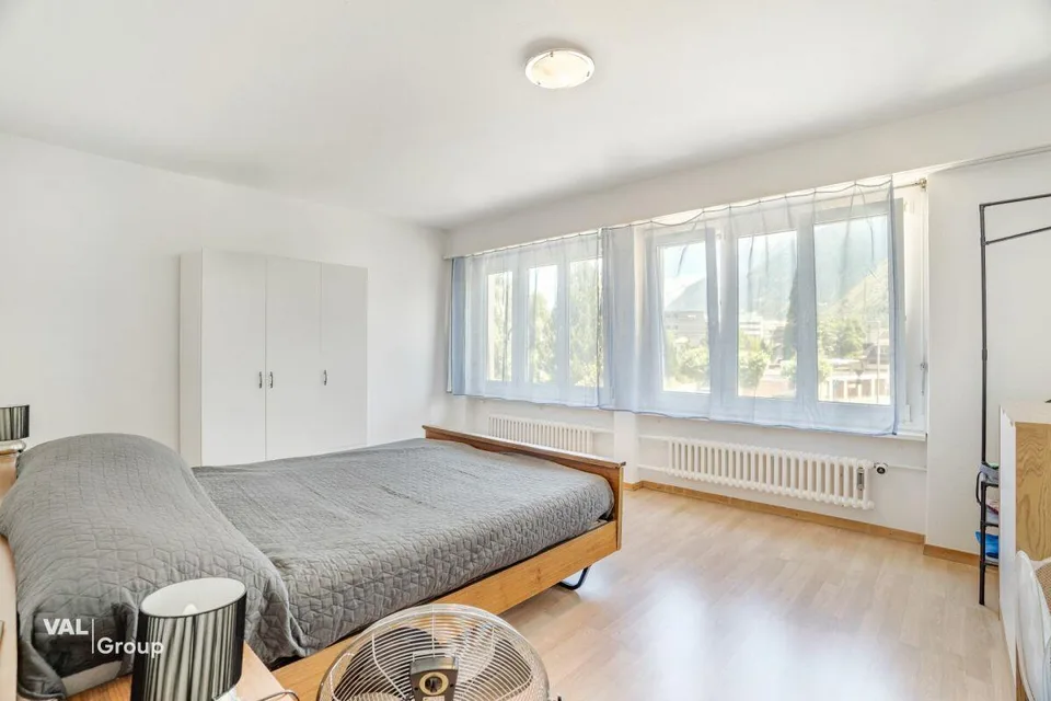 Helle 4.5-Zimmer-Wohnung an top Lage - direkt beim Bahnhof Visp!