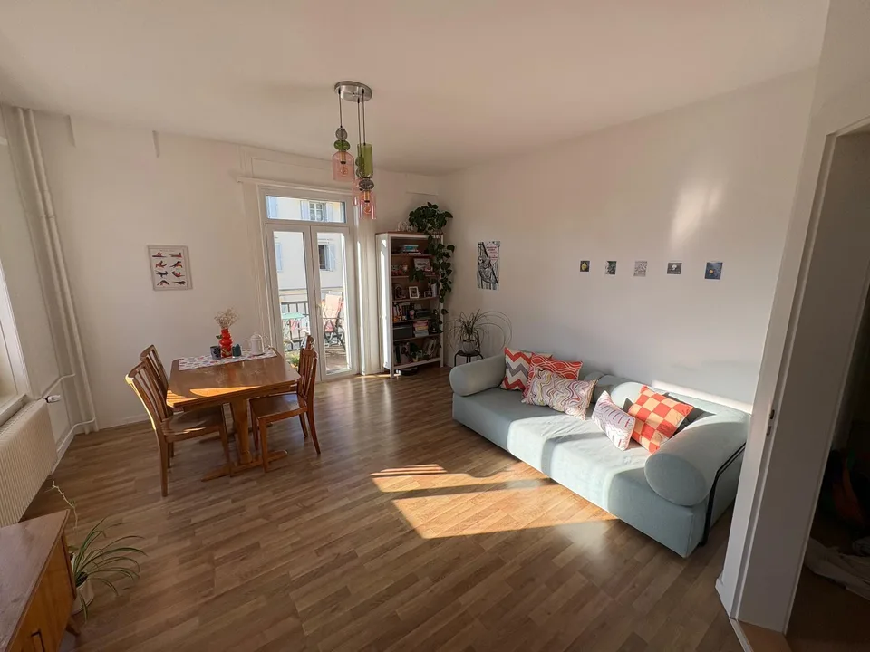 Helle 3-Zimmer-Wohnung mit Balkon in St. Gallen