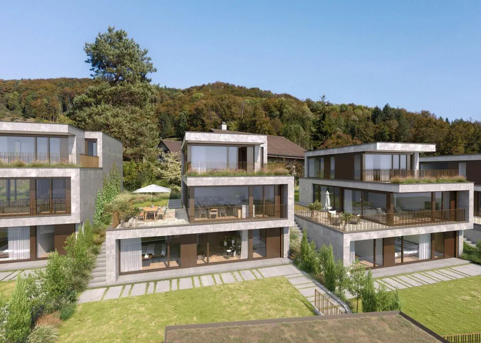 Baustart erfolgt: Freistehendes Einfamilienhaus mit Panoramablick u...