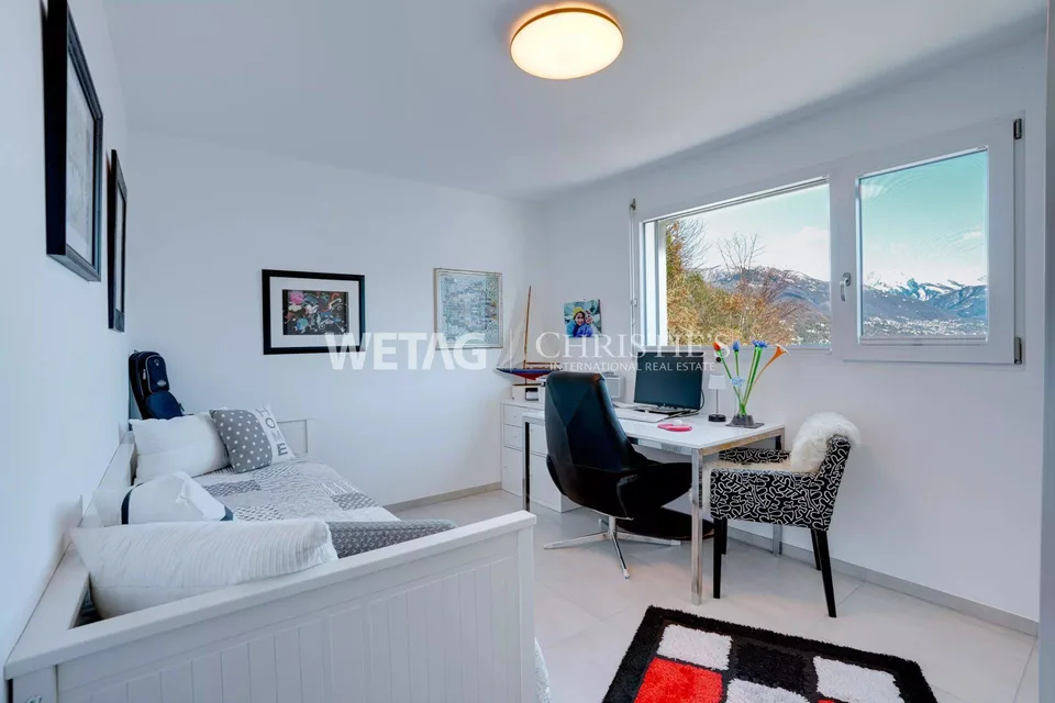 Appartamento luminoso & moderno con grande terrazza e vista panoramica a Brissago in vendita – foto 11 di 13