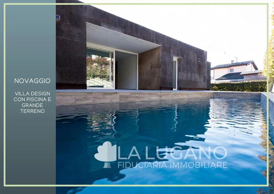 villa Moderna con piscina e grande terreno