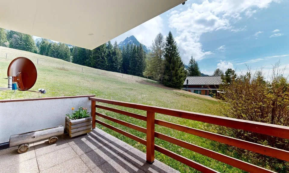 Exclusif: studio avec balcon et 4 couchages