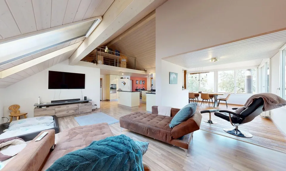 Modernized Generational House with a View in Gysenstein