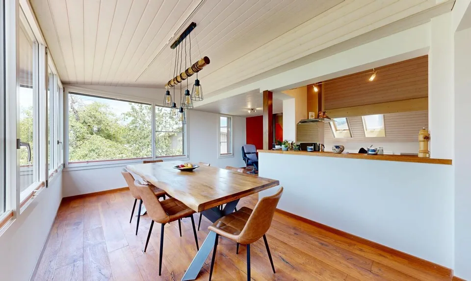 Modernized Generational House with a View in Gysenstein