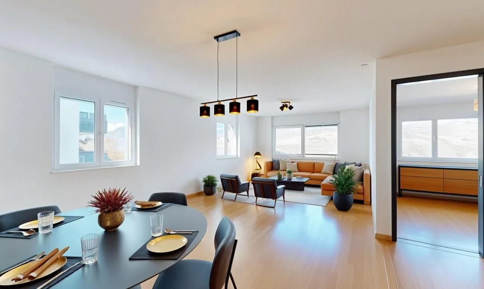 Appartamento di 3,5 stanze con garage a Bramois