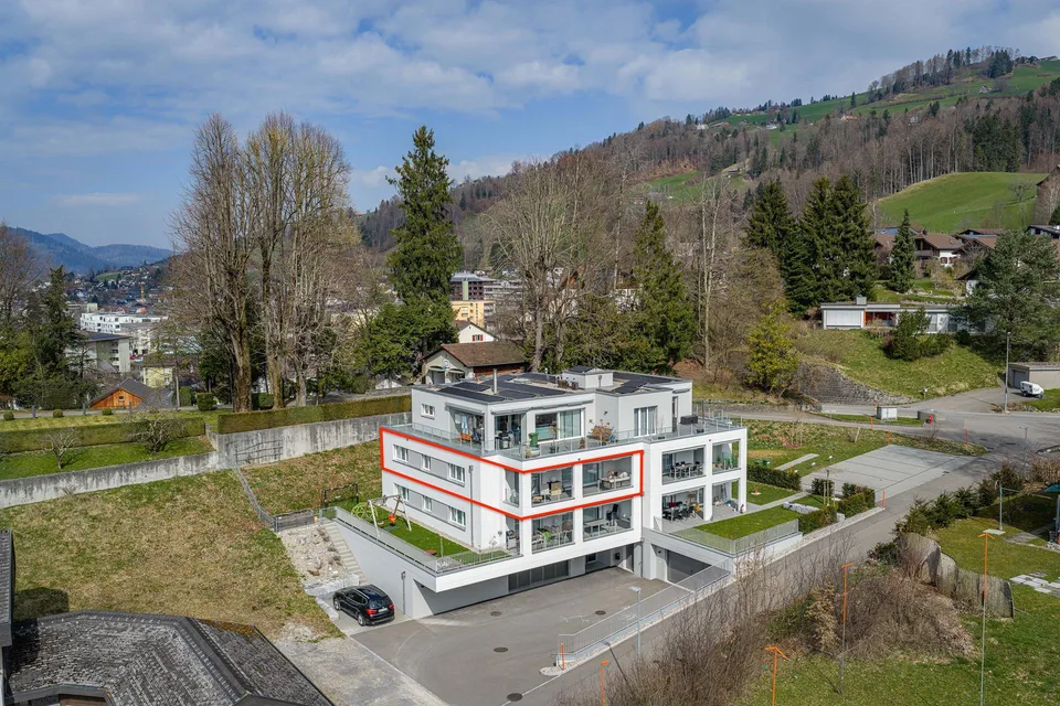 Moderne 4.5-Zimmer-Wohnung mit Bergpanorama in Ebnat-Kappel