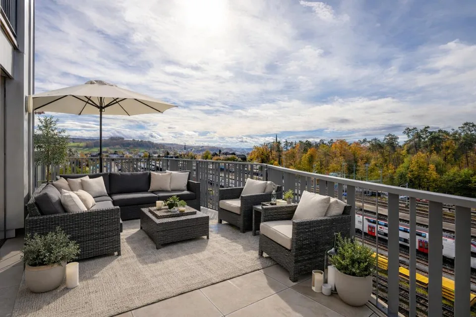 Appartement spacieux neuf au centre de Bülach