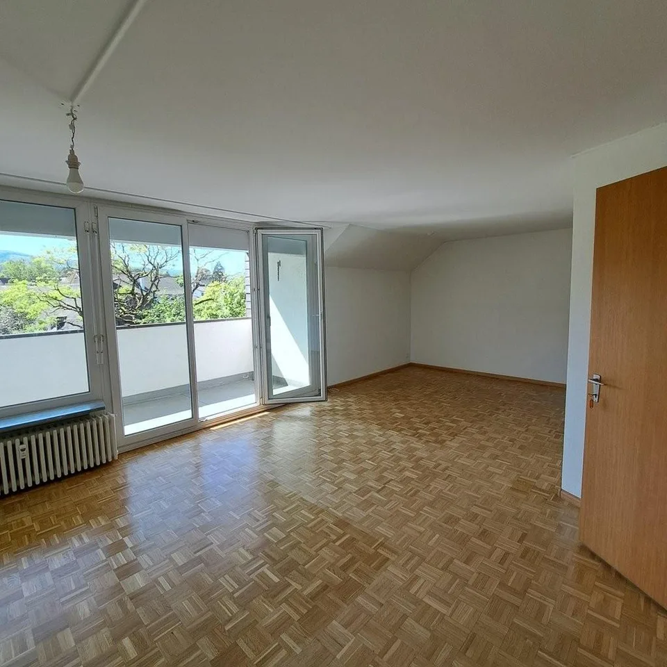 Appartamento mansardato elegante con una vista meravigliosa