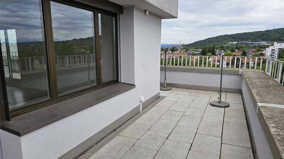 Gekühlte moderne 3.5-Zimmer-Attikawohnung mit Blick über Stadt – foto 8 di 19