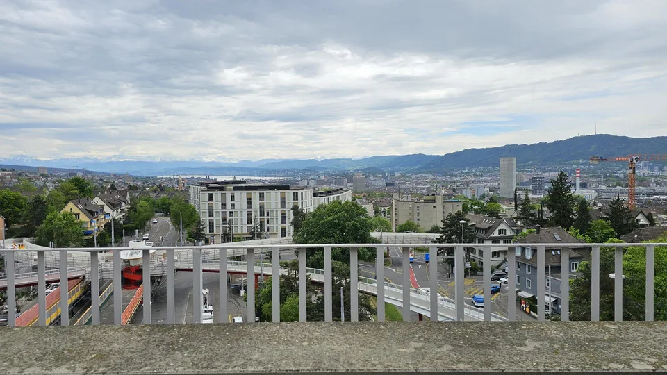 Gekühlte moderne 3.5-Zimmer-Attikawohnung mit Blick über Stadt – foto 7 di 19