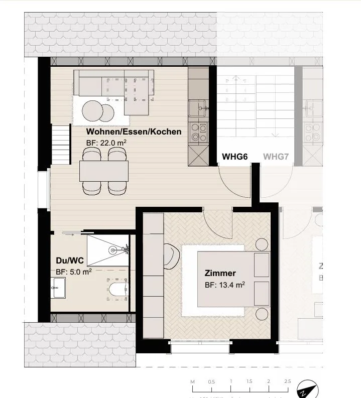 Affitto per la prima volta: appartamento loft con grande terrazza in affitto