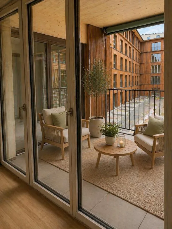 Appartement de 5,5 pièces magnifique avec vue sur le verdure