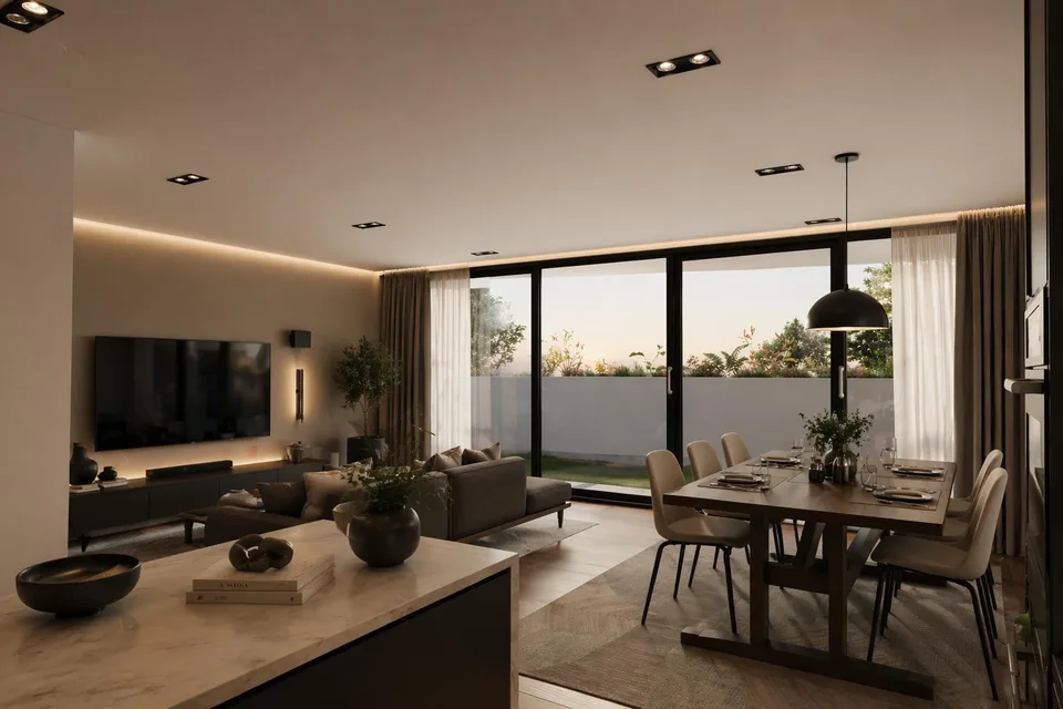 MODERNA E NUOVA VILLA 4.5 LOCALI CON GIARDINO A GRAVESANO