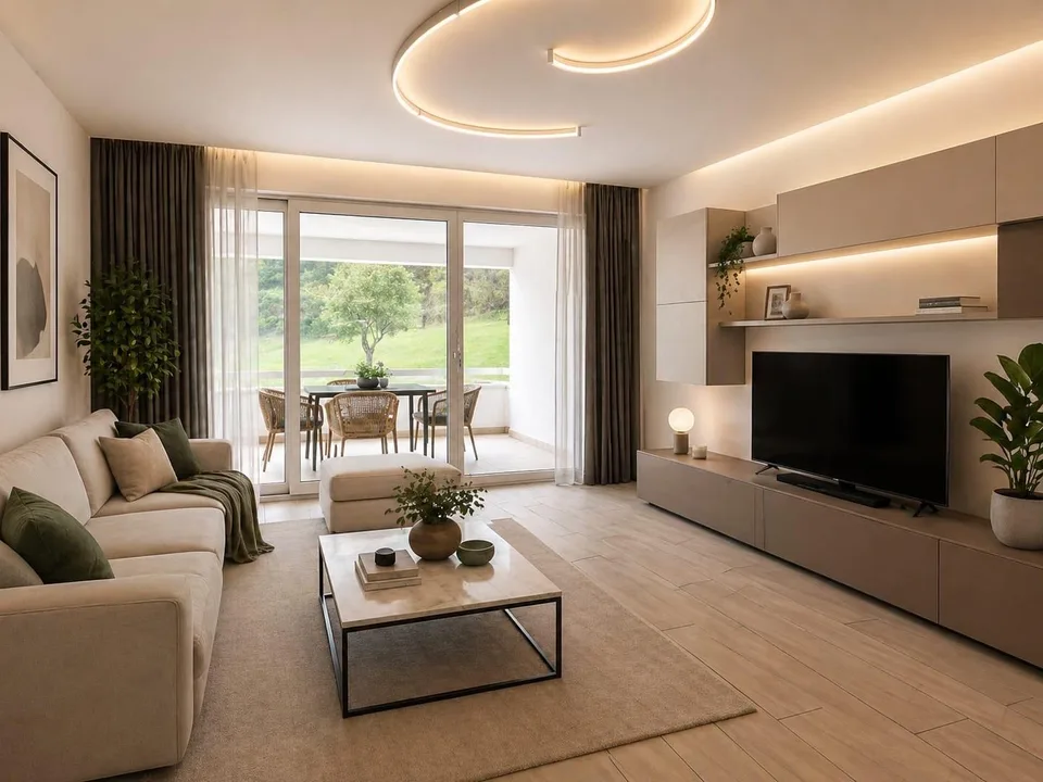 RENT TO BUY - MODERNO 3.5 LOCALI CON TERRAZZA A CARONA