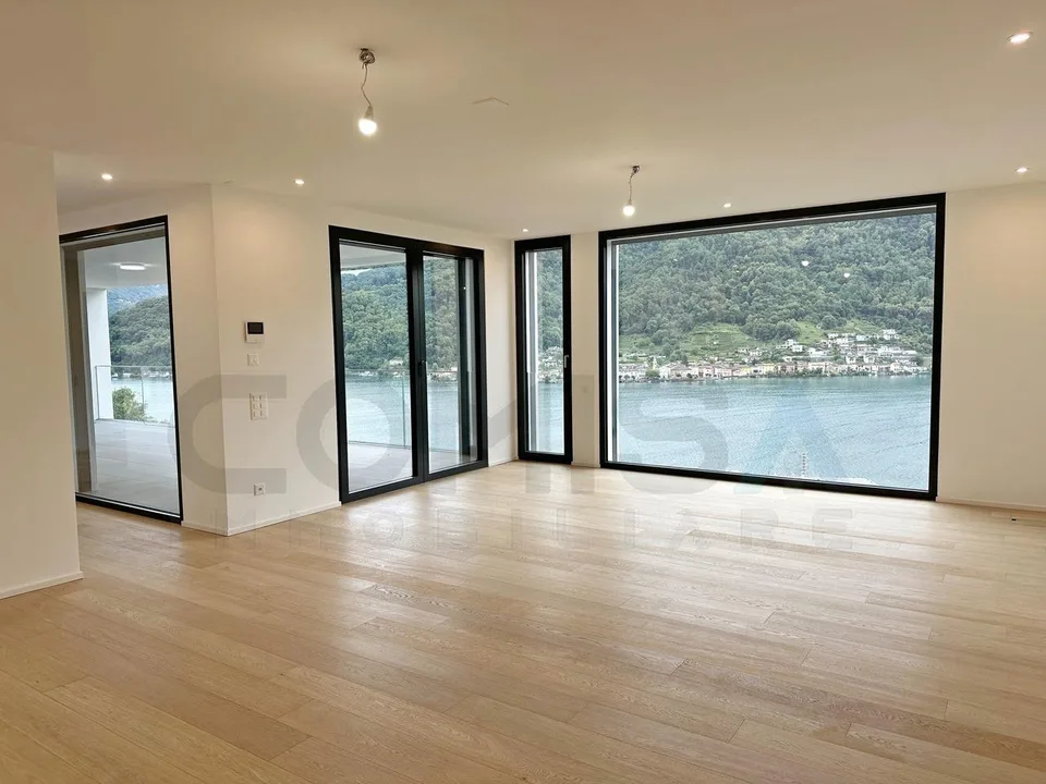 MAGNIFICENT VILLA 7.5 ROOMS WITH DREAM VIEW IN VICO MORCOTE