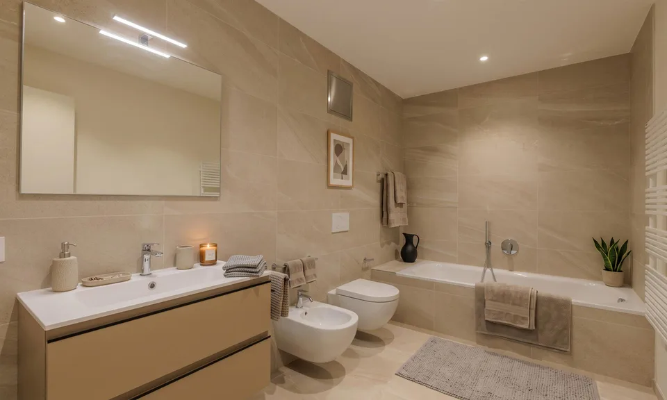 ATTICO 4.5 LOCALI + STANZE EXTRA E PISCINA A PONTE CAPRIASCA – foto 7 di 11