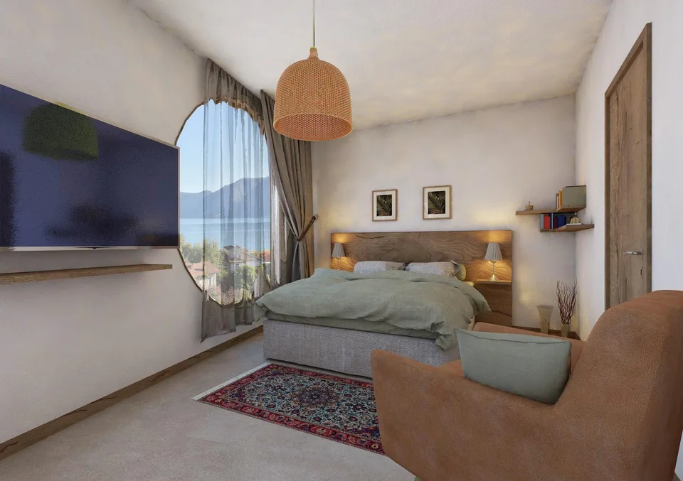LUXURIÖSE 3.5 ZIMMER MIT PRIVATGARTEN IM ZENTRUM VON LUGANO