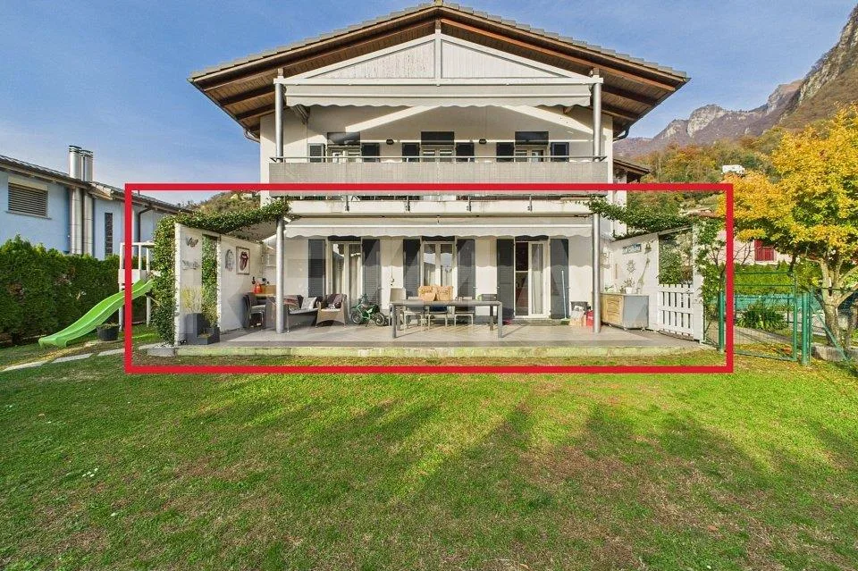 Appartamento 4½ locali al piano terra con giardino privato