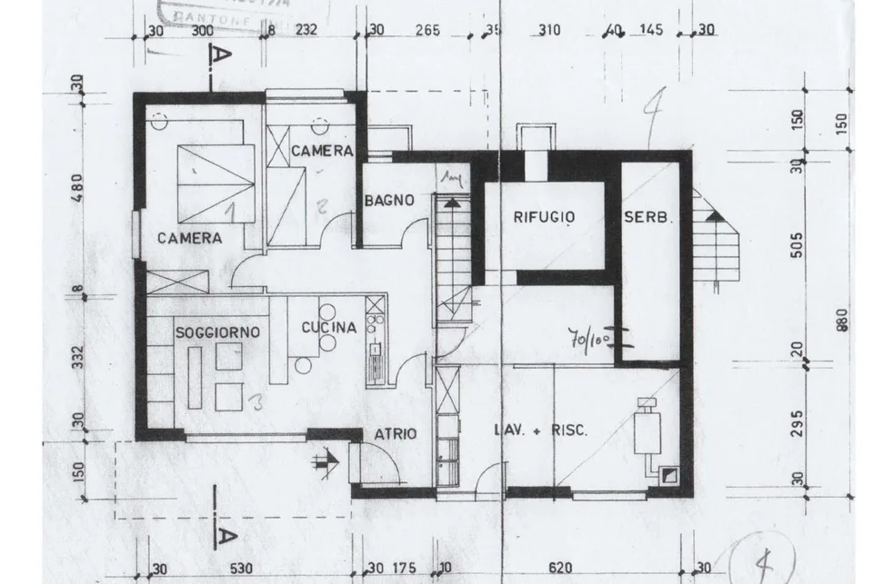 MAISON BIFAMILIALE 8.5 PIÈCES AVEC TERRAIN CONSTRUCTIBLE À LAMONE – photo 9 sur 11