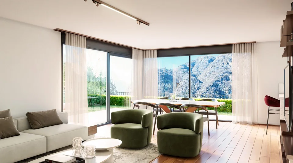 MODERNA VILLA DI 4.5 LOCALI CON GIARDINO PRIVATO A BIASCA