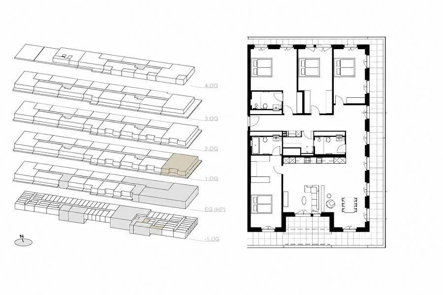 Chur - Appartamento di 5½ locali nel nuovo edificio «CHURAVITA»