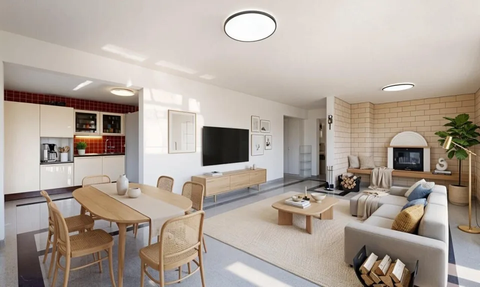Geräumige Familienwohnung mit Balkonen und Garten in St-Prex