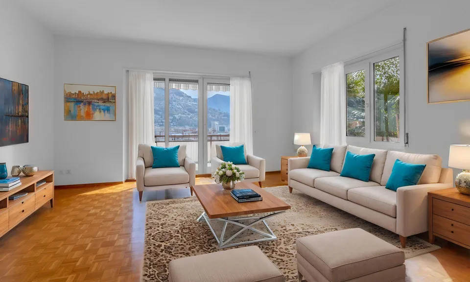 RENT TO BUY - 4.5 LOCALI CON VISTA APERTA IN CENTRO A LUGANO