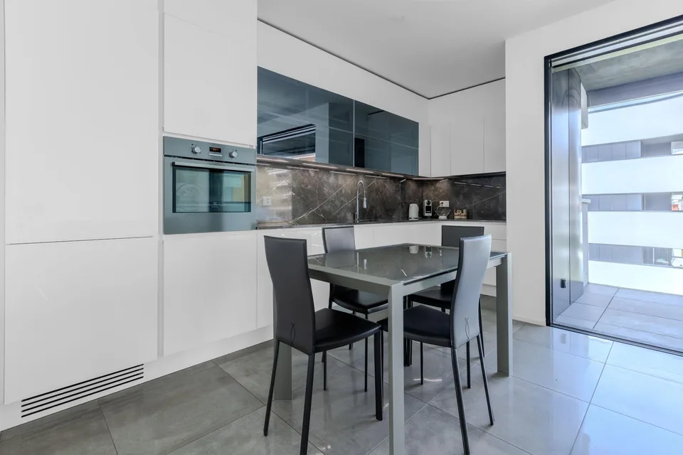 BELLISSIMO E MODERNO 2.5 CON AMPIA TERRAZZA A PREGASSONA