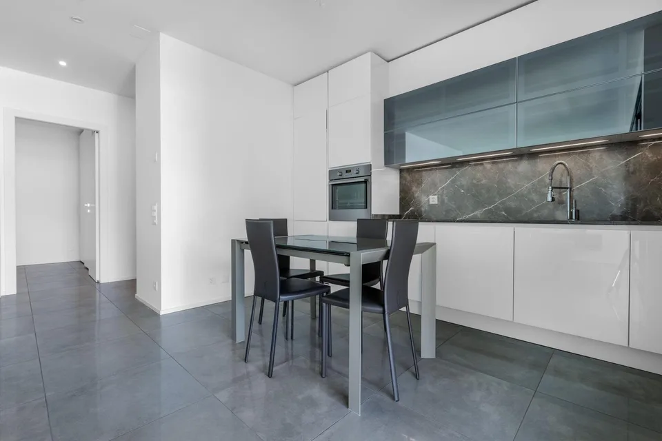BELLISSIMO E MODERNO 2.5 CON AMPIA TERRAZZA A PREGASSONA