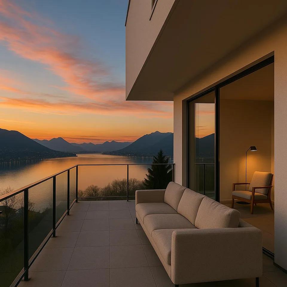 STUPENDA ED ESCLUSIVA VILLA VISTA LAGO 6.5 LOCALI A PUGERNA