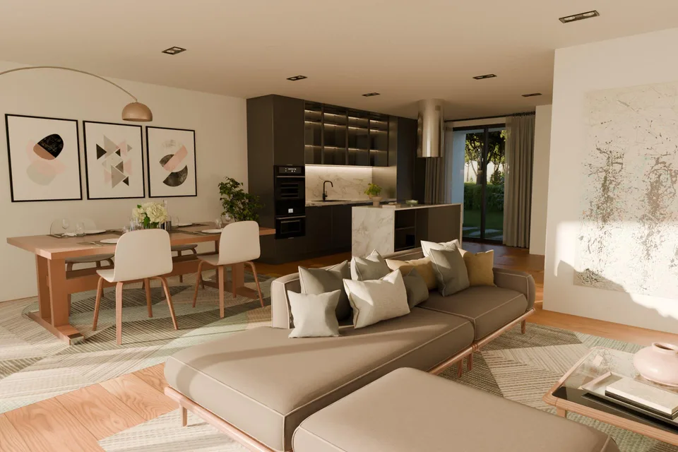 NUOVA VILLA 4.5 DI DESIGN CON AMPIO GIARDINO A GRAVESANO