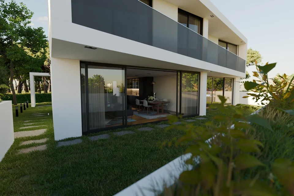 NUOVA VILLA 4.5 DI DESIGN CON AMPIO GIARDINO A GRAVESANO