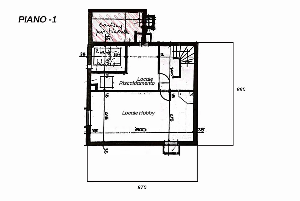 WUNDERSCHÖNE EINZELHAUS VILLA 4.5 ZIMMER MIT GARTEN IN STABIO – Foto 10 von 13