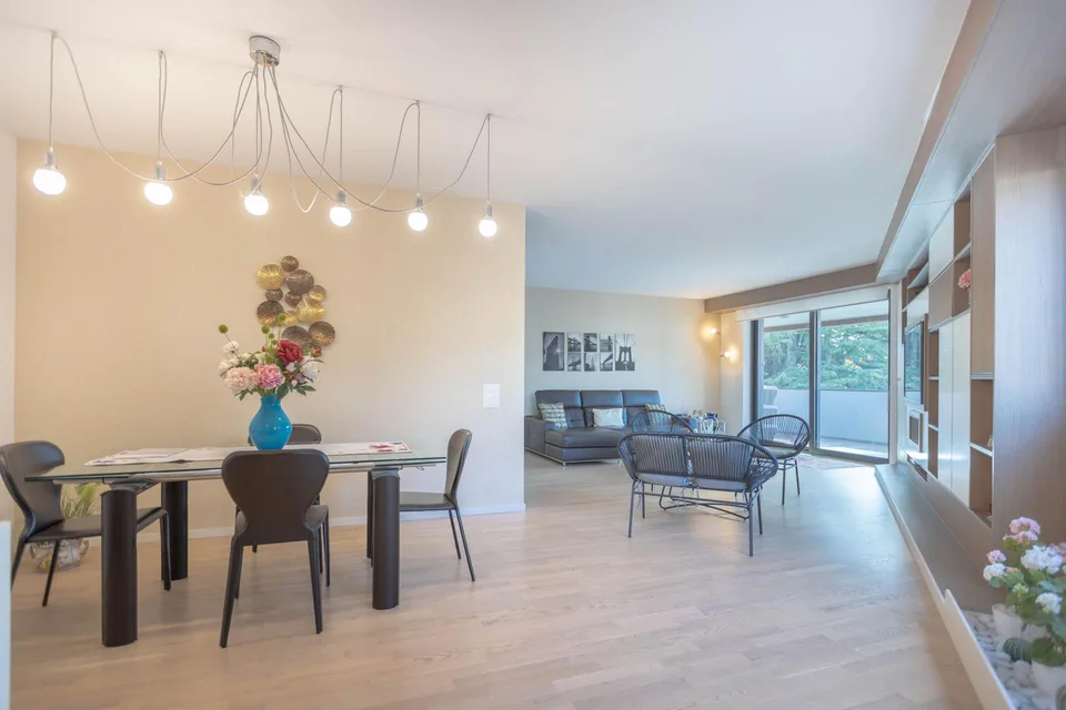GERÄUMIGE UND MODERNE 4.5 HOCHWERTIGE WOHNUNG MIT TERRASSE IN BREGANZONA