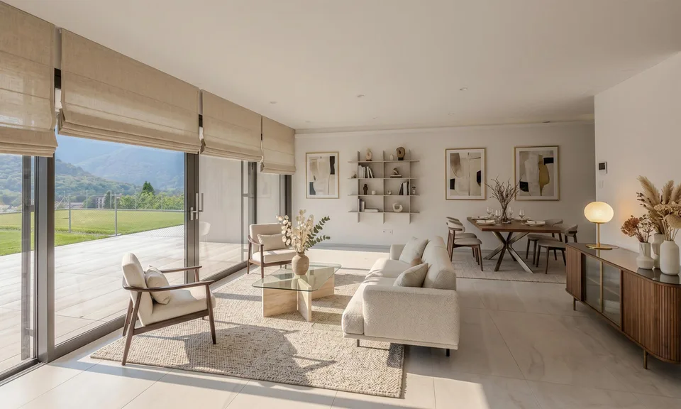 STUPENDO 5.5 CON GIARDINO E PISCINA A PONTE CAPRIASCA