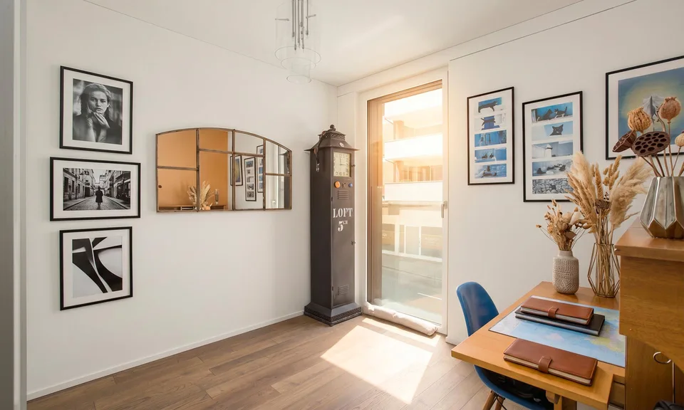 RAFFINIERTES 4,5 ZIMMER HOCHWERTIGE WOHNUNG MIT TERRASSE IN MASSAGNO – Foto 8 von 9