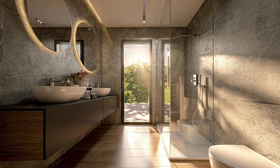 MODERN 4.5 ZIMMER MIT GROSSER GARTEN UND TERRASSE IN LUMINO
