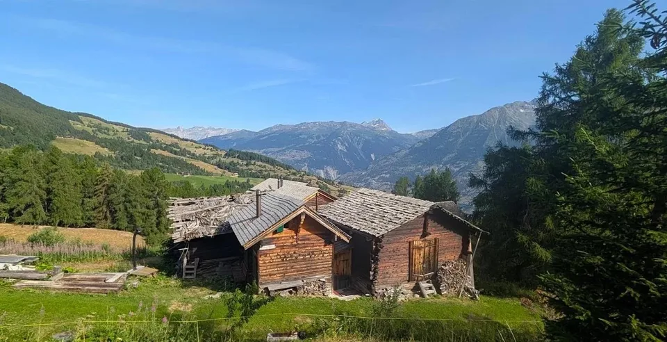 Maiensäss confortable près de Brandalp à Unterbäch