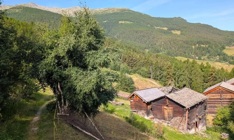 Maiensäss confortable près de Brandalp à Unterbäch