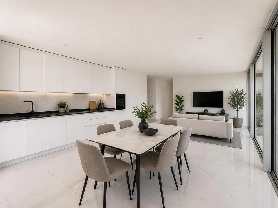 ELEGANTE PENTHOUSE MIT HOHEM STANDARD 4.5 ZIMMER MIT AUSSICHT IN VACALLO
