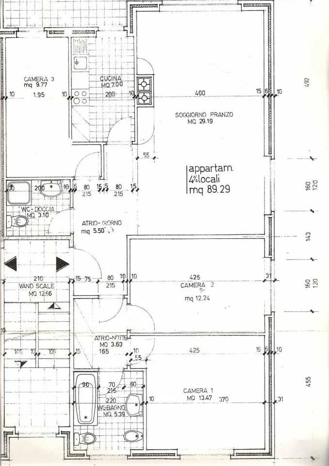 Dachgeschoss-Duplex-Mansarde 5.5 Zimmer mit Pool in Comano – Foto 10 von 10