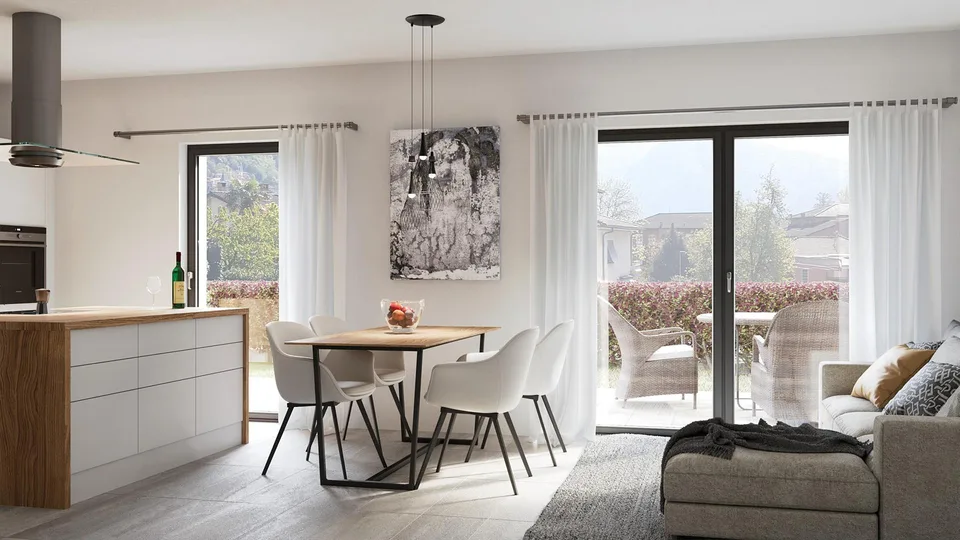 MODERN 2.5 ZIMMER MIT TERRASSE IN VACALLO