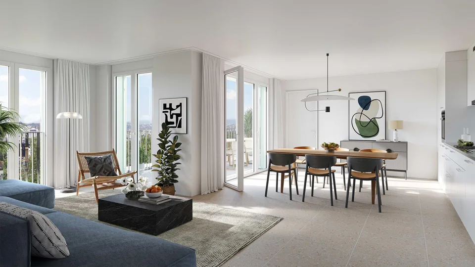 Affitto per la prima volta: appartamenti nuovi moderni 4.5 locali a Dübendorf