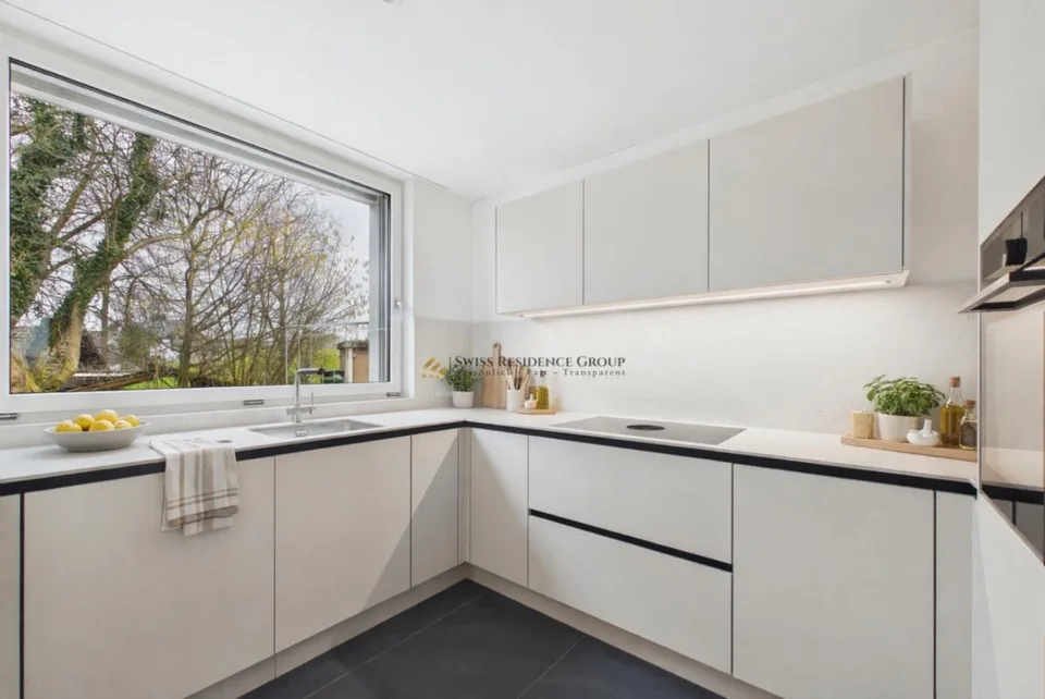 Merveille spatiale moderne entre Zurich & Zug : maison de design 6 pièces avec suite de bien-être exclusive sur le toit - Parfait pour vivre et travailler