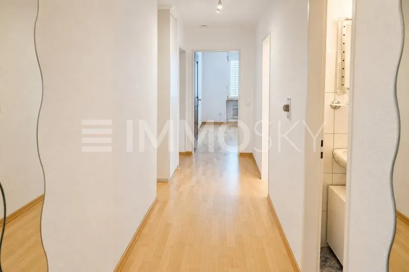 Lichtdurchflutete Wohlfühlwohnung mit schöner Aussicht