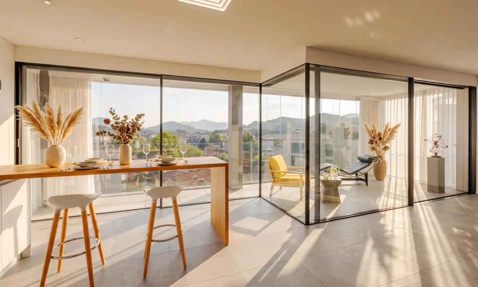 HELL 3.5 ZIMMER MIT TERRASSE UND SEEBLICK IN MASSAGNO