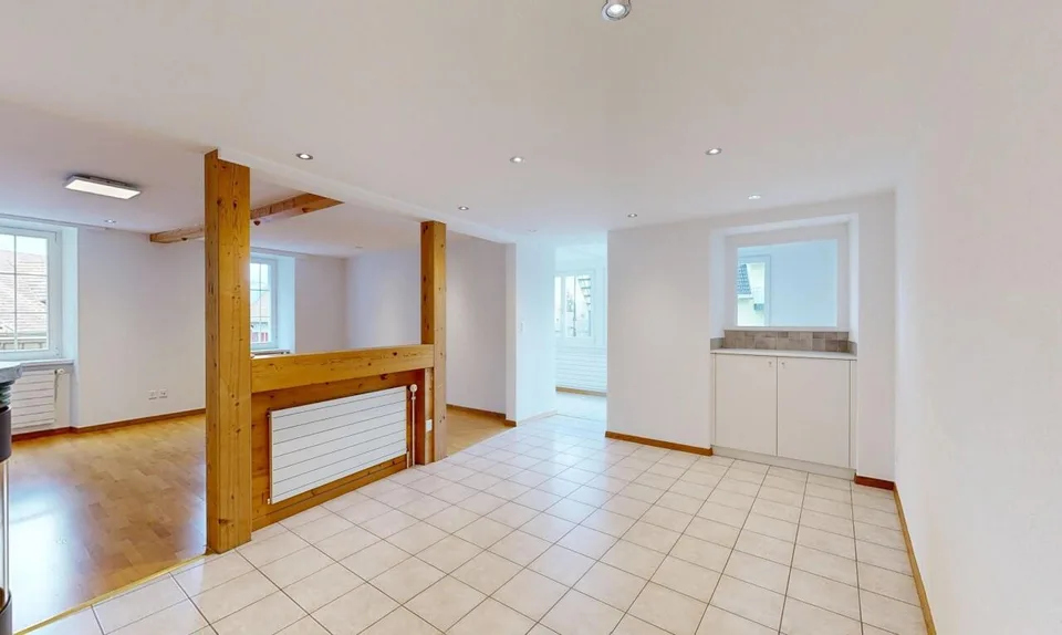 Charmante et spacieuse appartement de 3,5 pièces avec jardin privé !