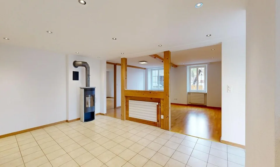 Charmante et spacieuse appartement de 3,5 pièces avec jardin privé !