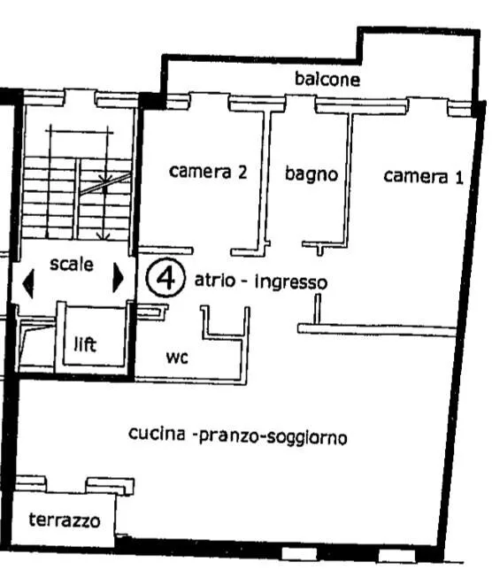 SPACIEUX ET CONFORTABLE 3.5 PIÈCES AVEC DEUX BALCONS À CHIASSO – photo 11 sur 11