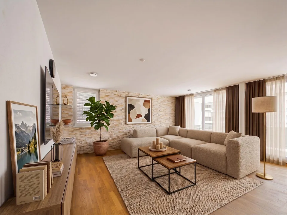 Moderne 3.5-Zimmer-Wohnung mit Tiefgarage, Sankt Margrethen – Foto 1 von 29